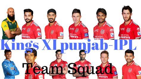 king xi punjab team 2017